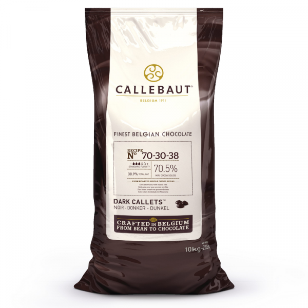 Шоколад горький Callebaut 70,5% 70-30-38NV-595 2*10 кг
