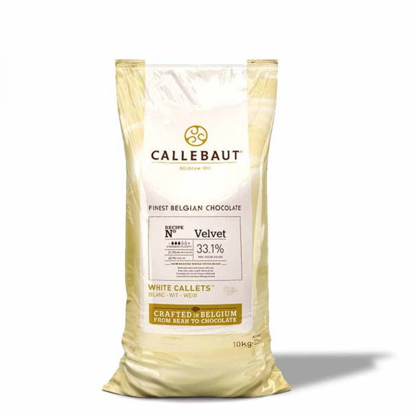 Шоколад белый Callebaut Velvet W3-595(W3-554) 2*10кг 