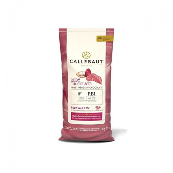 Шоколад рубиновый Ruby Callebaut CHR-R35RB1-554 2шт*10кг 