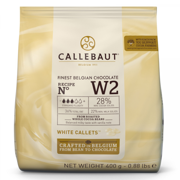 Шоколад белый Callebaut 28% W2-E0-D94 7*0,4кг