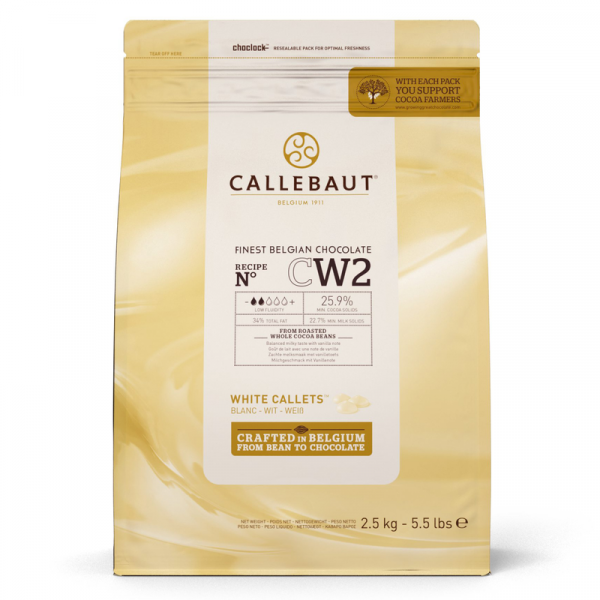 Шоколад белый Callebaut 25,9% CW2-RT-U71 8*2,5кг
