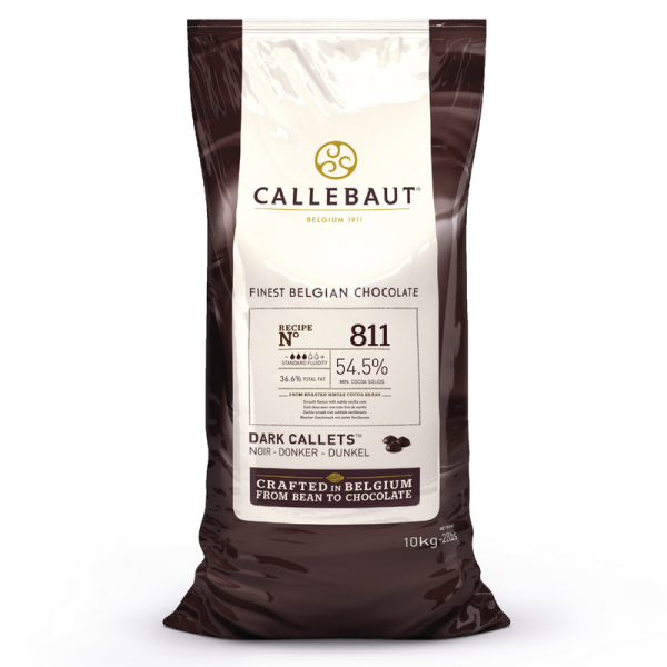 Шоколад темный Callebaut 54,5% 811NV-595 2*10кг