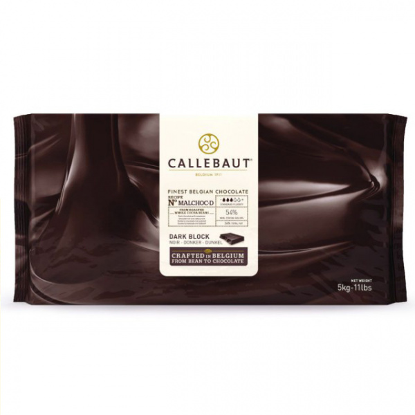 Шоколад темный без сахара MALCHOC-D-123 Callebaut 5шт*5кг 